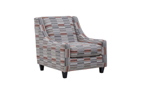 Fusion Stanley Sabona Cedar Accent Chair – Elegant Multi-color Design With Durable Comfort & Style Multi W ,85% Polyester 9% Acrylic 6% Linen 552 Sabona Cedar Accent Chair