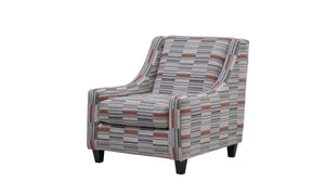 Fusion Stanley Sabona Cedar Accent Chair – Elegant Multi-color Design With Durable Comfort & Style Multi W ,85% Polyester 9% Acrylic 6% Linen 552 Sabona Cedar Accent Chair
