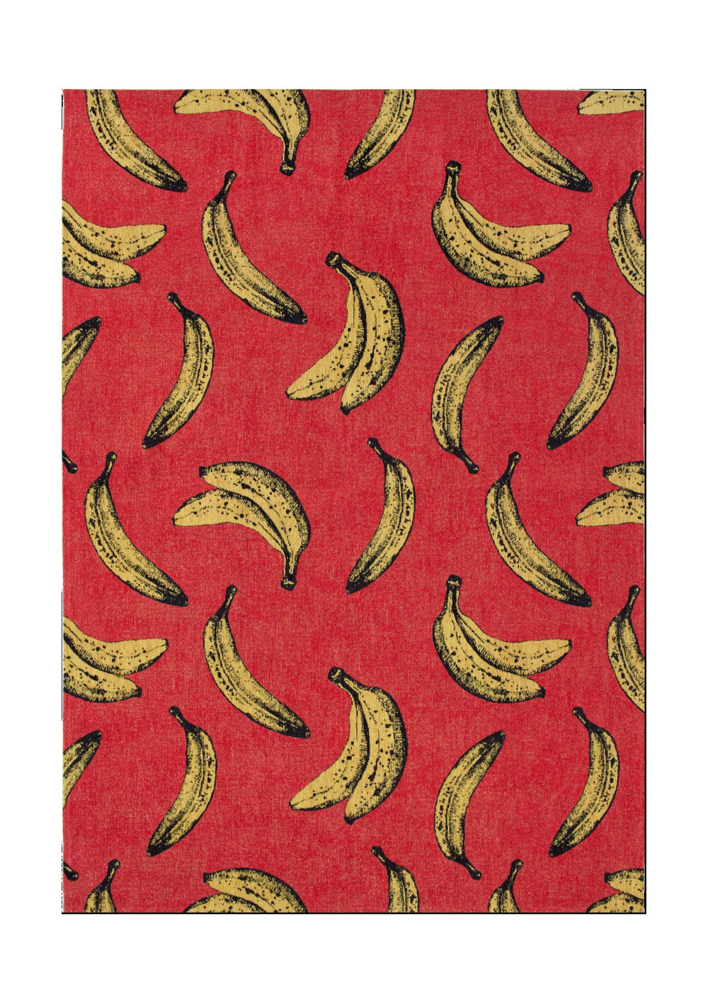 Homeroots 8' X 11' Red And Yellow Abstract Non Skid Area Rug  100% Pet 552052
