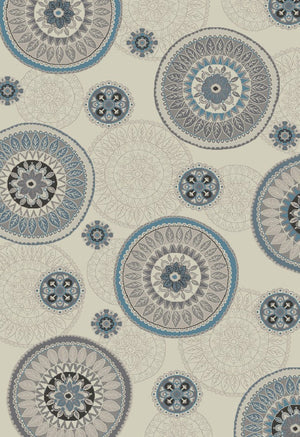 HomeRoots 5' Modern Ivory and Gray Geometric Area Rug – Soft, Stain-Resistant Design for Stylish Spaces 8' X 10' 552153