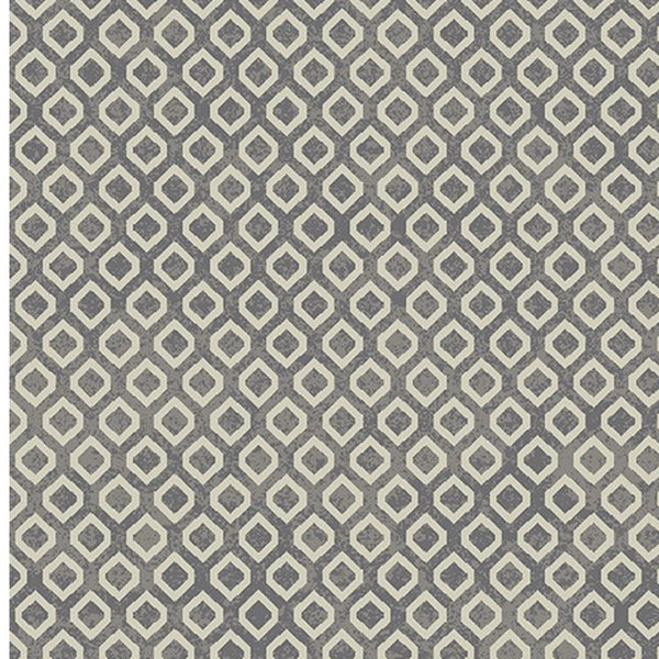 HomeRoots 5' Modern Beige and Gray Geometric Area Rug - Durable, Stylish, and Stain-Resistant for Every Home 5' X 8' 552160