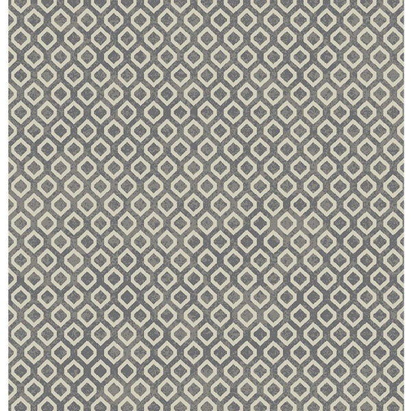 HomeRoots 5' Modern Beige and Gray Geometric Area Rug - Durable, Stylish, and Stain-Resistant for Every Home 5' X 8' 552160