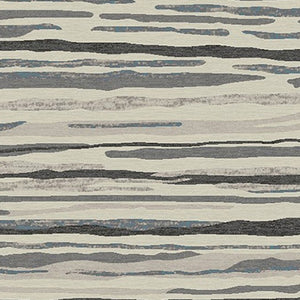 HomeRoots 5' Modern Beige and Gray Abstract Area Rug - Soft, Durable Design for Stylish Homes with Kids & Pets 8' X 10' 552163