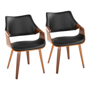 English Elm Adjustable Swivel Barstools Set of 2 Fabric Seat Black Metal Base Kitchen Counter B202S02066