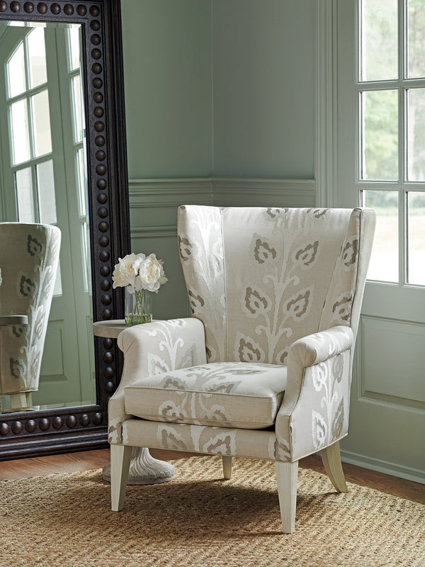Lexington Barclay Butera Newton Wing Chair By Barclay Butera: Exquisite Upholstered Design With Ultra Down Comfort & Style   5521-11aa-40
