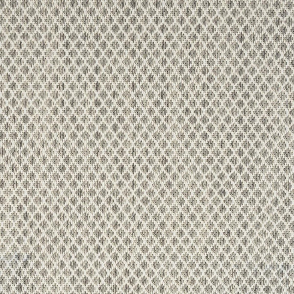 HomeRoots 10' Ivory and Silver Geometric Indoor Outdoor Area Rug - Modern, Durable, Easy to Clean, Versatile Decor 552299