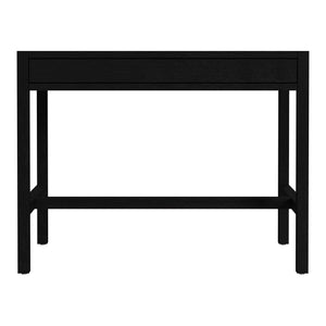 Butler Specialty Company Lark 40" Rectangular Wood Writing Desk With Two Drawers For Small Spaces Black Oak Veneers,Acacia Solids 5523432-butler