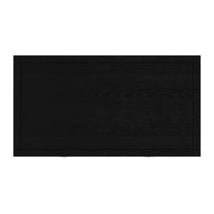 Butler Specialty Company Lark 40" Rectangular Wood Writing Desk With Two Drawers For Small Spaces Black Oak Veneers,Acacia Solids 5523432-butler