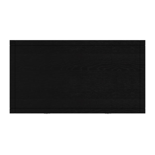 Butler Specialty Company Lark 40" Rectangular Wood Writing Desk With Two Drawers For Small Spaces Black Oak Veneers,Acacia Solids 5523432-butler