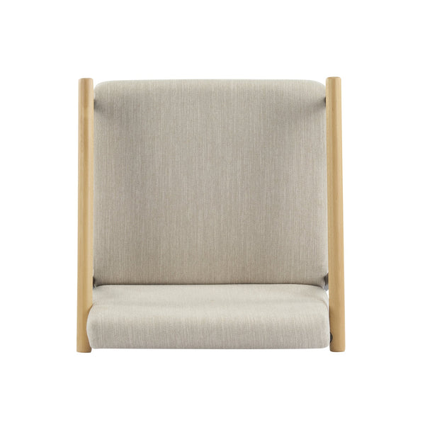 English Elm Christopher Knight Home® - Counter Stool Mid-Century Modern Set of 2 with Metal Frame, Soft Cushions & Solid Wood Armrests Beige,Espresso N771P247153M