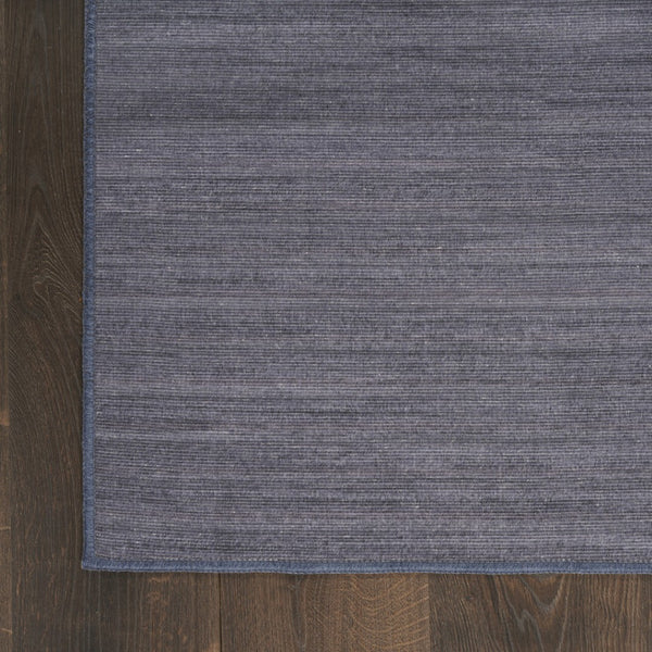 HomeRoots 9' Navy Blue Abstract Washable Area Rug - Modern Design for Easy Care & Stylish Home Décor 9' X 12' 552523