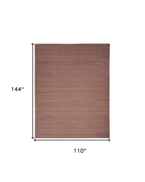 Homeroots 9' Modern Brown Abstract Washable Area Rug – Stylish, Cozy Addition For Any Home Interior Decor 9' X 12' Polyester Blend 552525