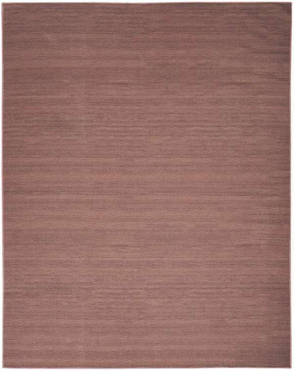 HomeRoots 9' Modern Brown Abstract Washable Area Rug - Durable, Low-Maintenance Design for Contemporary Spaces 9' X 12' 552525