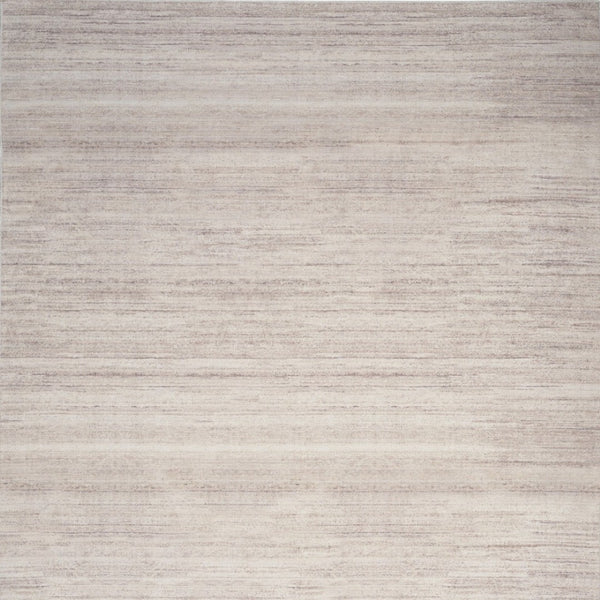 Homeroots 9' Ivory And Light Brown Abstract Washable Area Rug – Modern Artistry For Your Home Décor Needs 9' X 12' Polyester Blend 552526