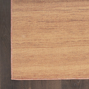 HomeRoots 9' Copper Abstract Area Rug - Modern Washable Design for Effortless Style in Any Living Space 9' X 12' 552529