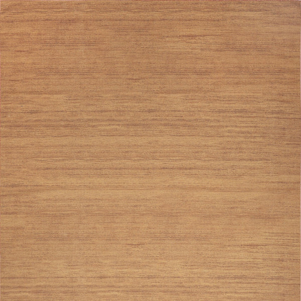 Homeroots 9' Copper Abstract Washable Area Rug - Stylish Modern Design To Enhance Your Home Décor Elegantly 9' X 12' Polyester Blend 552529