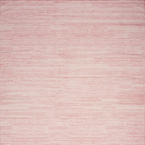 Homeroots 9' Stunning Pink Abstract Washable Area Rug – Elevate Your Space With Modern Style And Comfort 9' X 12' Polyester Blend 552530