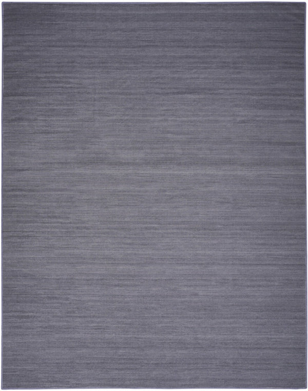 HomeRoots 9' Navy Blue Abstract Washable Area Rug - Modern Design for Easy Care & Stylish Home Décor 8' X 10' 552543
