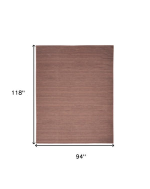 Homeroots 9' Modern Brown Abstract Washable Area Rug – Stylish, Cozy Addition For Any Home Interior Decor 8' X 10' Polyester Blend 552544