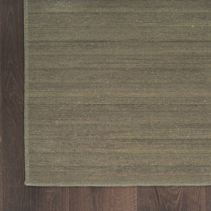 HomeRoots 9' Contemporary Green Abstract Area Rug - Machine Washable, Low-Pile, Perfect for High-Traffic Areas 8' X 10' 552546