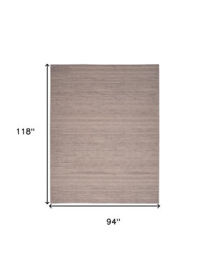 Homeroots 9' Gray Abstract Washable Area Rug - Elevate Your Space With Modern Design, Style, And Comfort 8' X 10' Polyester Blend 552547