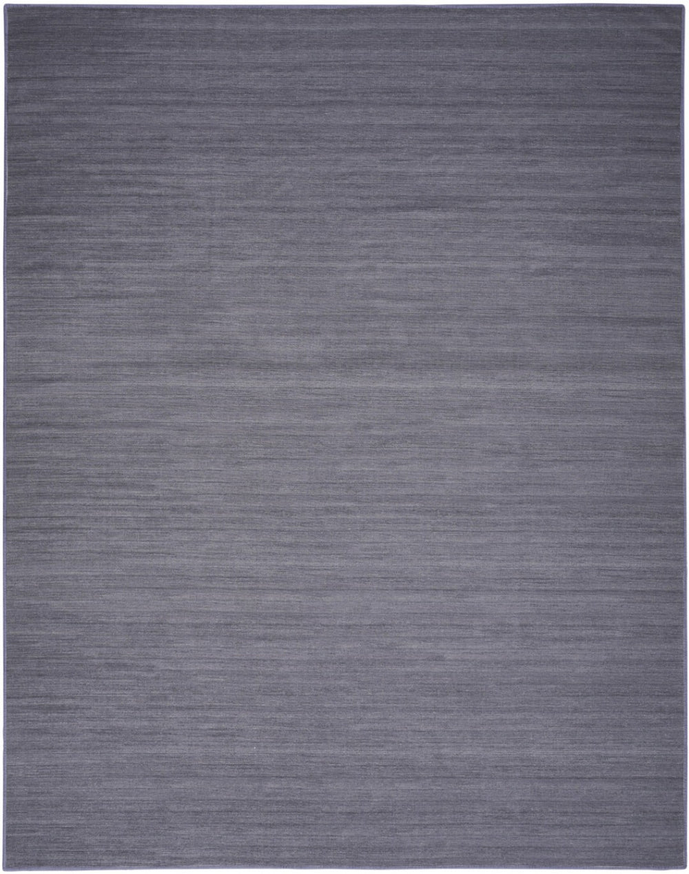 HomeRoots 9' Navy Blue Abstract Washable Area Rug - Modern Design for Easy Care & Stylish Home Décor 6' X 9' 552548