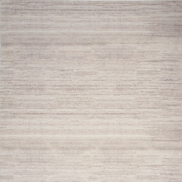 Homeroots 9' Ivory And Light Brown Abstract Washable Area Rug – Modern Artistry For Your Home Décor Needs 6' X 9' Polyester Blend 552551