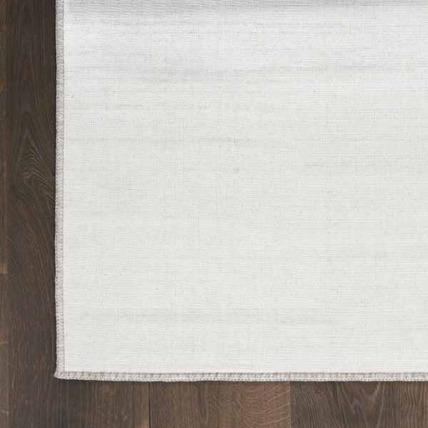 Abstract Washable Area Rug Low Pile Power Loomed Neutral Decor for Living Rooms