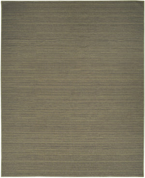 HomeRoots 9' Contemporary Green Abstract Area Rug - Machine Washable, Low-Pile, Perfect for High-Traffic Areas 6' X 9' 552553
