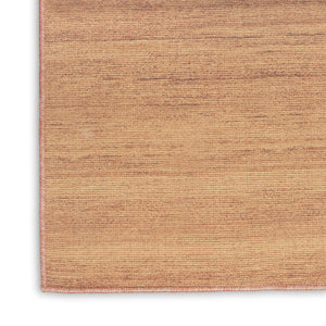HomeRoots 9' Copper Abstract Area Rug - Modern Washable Design for Effortless Style in Any Living Space 6' X 9' 552554