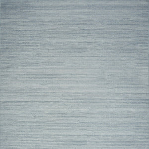 Homeroots 9' Aqua Abstract Washable Area Rug - Modern Comfort For Your Home, Stylish, Noise-reducing Design 5' X 7' Polyester Blend 552559