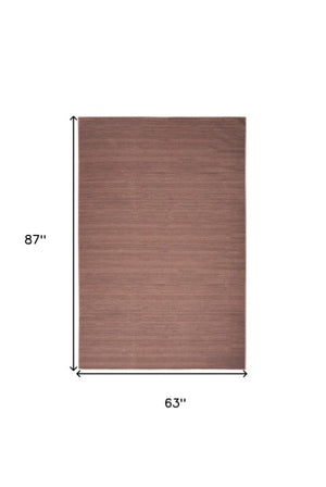 Homeroots 9' Modern Brown Abstract Washable Area Rug – Stylish, Cozy Addition For Any Home Interior Decor 5' X 7' Polyester Blend 552560