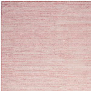 Homeroots 9' Stunning Pink Abstract Washable Area Rug – Elevate Your Space With Modern Style And Comfort 5' X 7' Polyester Blend 552565