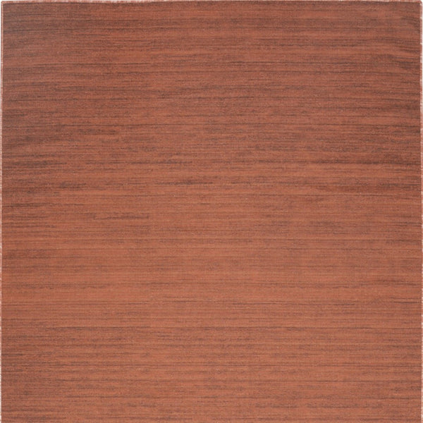 Homeroots 9' Brick Red Abstract Washable Area Rug – Stylish, Modern Design To Enhance Any Room's Warmth! 5' X 7' Polyester Blend 552566
