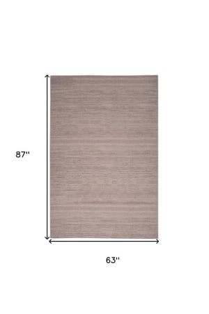 Homeroots 9' Gray Abstract Washable Area Rug - Elevate Your Space With Modern Design, Style, And Comfort 5' X 7' Polyester Blend 552567