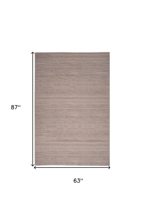 Homeroots 9' Gray Abstract Washable Area Rug - Elevate Your Space With Modern Design, Style, And Comfort 5' X 7' Polyester Blend 552567