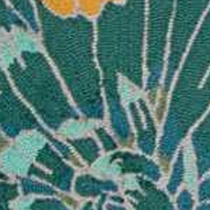 HomeRoots 5' Handmade Floral Area Rug in Ivory, Red, and Orange - Hand-Carved, Stain Resistant, and Durable 5' X 8' 552622
