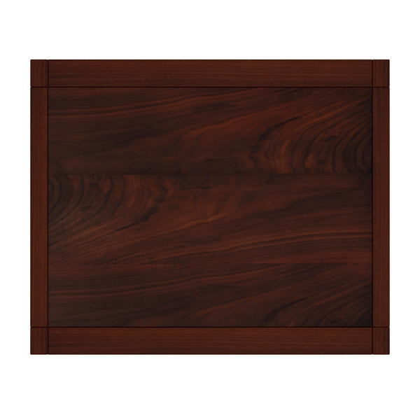 Butler Specialty Company Lark 21" Wood Nightstand With 2 Drawers And Open Shelf For Modern Spaces Medium Brown Acacia Wood,Mdf,Acacia Veneer 5526489-butler