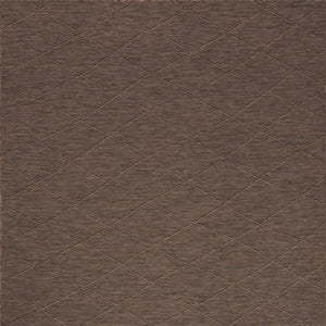 Homeroots 4' X 6' Brown Geometric Power Loom Non Skid Area Rug  Polypropylene 552713