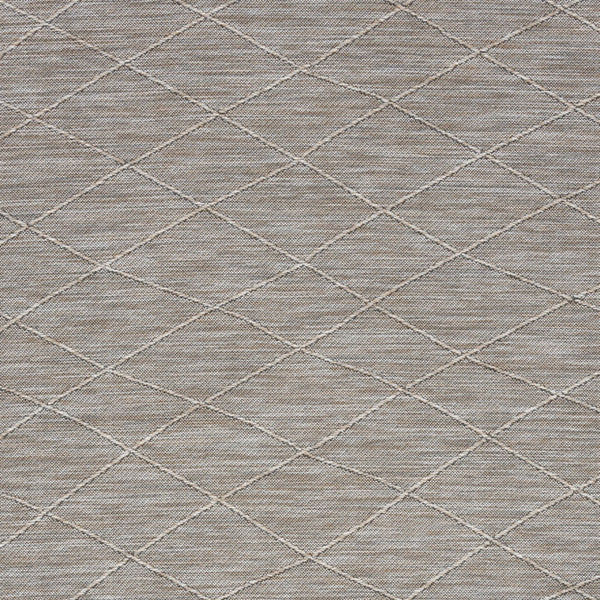 Homeroots 4' X 6' Gray Geometric Power Loom Non Skid Area Rug  Polypropylene 552714