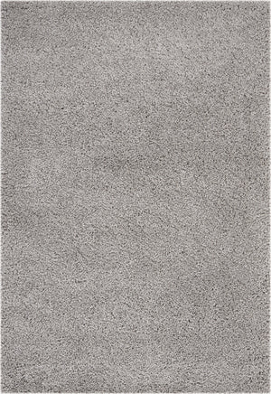 Homeroots 4' X 6' Gray Shag Area Rug  Polypropylene 552778