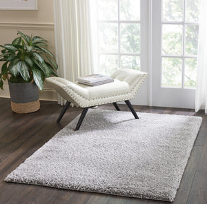 Homeroots 4' X 6' Gray Shag Area Rug  Polypropylene 552778