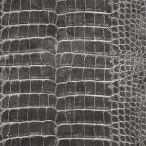 Homeroots 4' X 6' Beige Charcoal And Cream Animal Print Distressed Area Rug  Polyester 552794