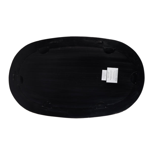 Butler Specialty Trubadur Decorative Wall Mirror With Hand-painted Botanical Inlay For Elegant Home Décor Display Brown,White Bone,Resin,Mdf 5528323-butler