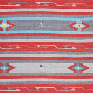 HomeRoots 8' Handcrafted Ivory Southwestern Area Rug with Fringed Edges - Perfect for Modern & Rustic Spaces 8' X 10' 552832