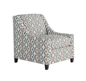Fusion Max Pepper Armstrong Pool Accent Chair - Elegant, Durable Design For Any Room With Trendy Colors Multi Ws,79% Polypropylene,21% Polyester 552 Armstrong Pool Accent Chair