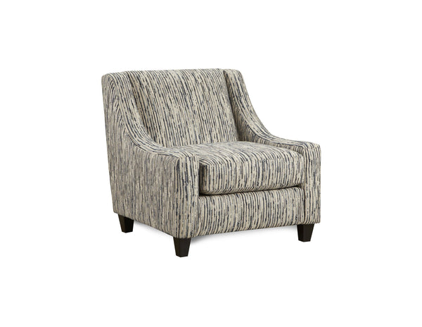 Fusion Handwoven Linen Local Color Steel Accent Chair - Elegant, Durable, Reversible Cushion Design & Style Multi Ws,97% Polypropylene 3% Polyester 552 Local Color Steel Accent Chair