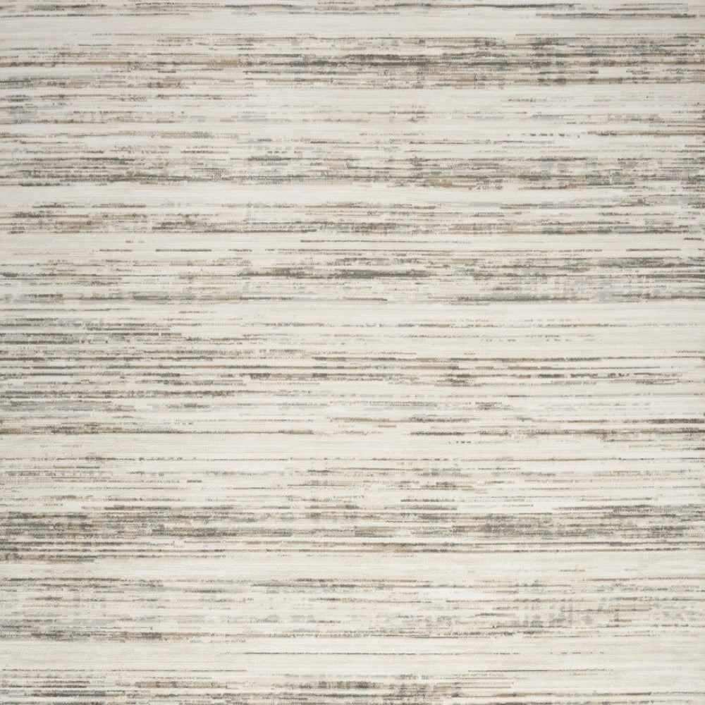 HomeRoots 9' Cream Abstract Distressed Area Rug - Modern Elegance for Living Spaces, Versatile & Stylish Decor 8' X 10' 553154