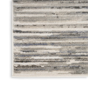 HomeRoots 8' Cream Abstract Distressed Area Rug - Soft, Durable, and Versatile Design for Modern Home Decor 8' X 10' 553155