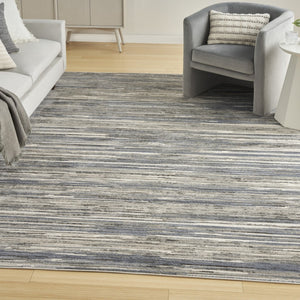 HomeRoots 8' Cream Abstract Distressed Area Rug - Soft, Durable, and Versatile Design for Modern Home Decor 8' X 10' 553155